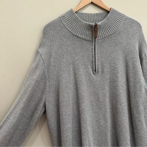 Duluth Trading Co. quarter zip sweater 2XL